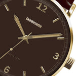 Cesare 40 Kroko Gold Braun Cifra - Lambretta Watches - Lambrettawatches