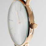 Cesare 42 Gold Weiß Schwarz - Limitierte Auflage - Lambretta Watches - Lambrettawatches