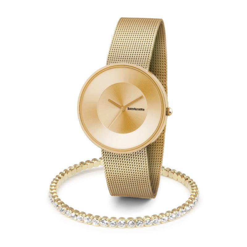 Kristall-Armreif Gold 3mm - Lambretta Watches - Lambrettawatches