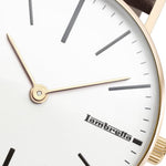 Cesare 42 Gold Weißbraun - Limitierte Auflage - Lambretta Watches - Lambrettawatches