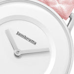 Mia 34 Gesteppt Silber Weiß Rosa - Lambretta Watches - Lambrettawatches